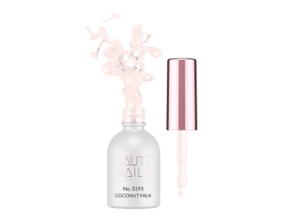Gel lak na nehty S195 Coconut Milk Saute nails, 8 ml
