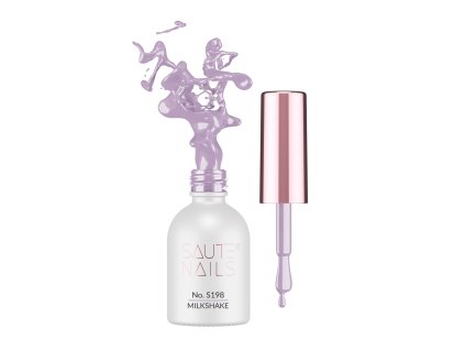 Gel lak na nehty S198 Milkshake Saute nails, 8 ml