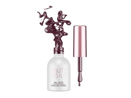 Gel lak na nehty S223 Mulled Wine Saute nails, 8 ml