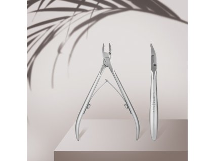 Profesionální štipky na kutikulu Staleks SMART - 3 mm, zkrácený úchop NS-10-3_01