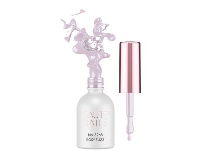 Gel lak na nehty S268 Rosy Fuzz Saute nails, 8 ml