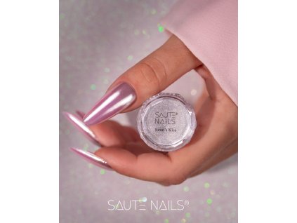 Chromový prášek na zdobení nehtů Siren's Kiss Saute Nails, 3 g 01
