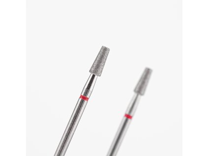 Diamanotvá fréza Lumore zkosený válec, jemná, červená, 3,0 mm CILINRS0730A 01