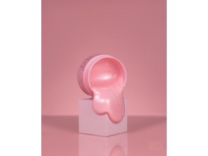 Stavební gel na nehty One Touch Glitter Pink Saute nails, 30 g