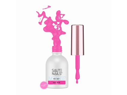 Gel lak na nehty Cat Eye Effect E07 Saute nails, 8 ml 01