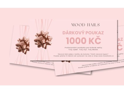 Dárkový poukaz MOOD nails