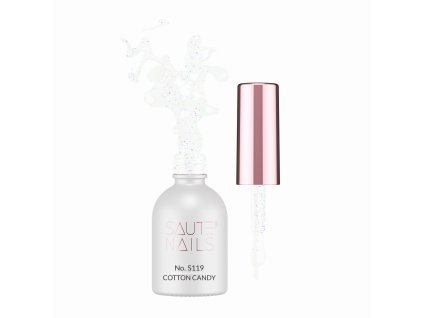Gel lak na nehty S119 Cotton Candy Saute nails, 8 ml 01