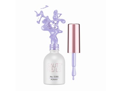 Gel lak na nehty S180 Ponny Saute nails, 8 ml 01