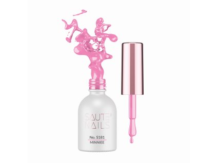 Gel lak na nehty S181 Minnie Saute nails, 8 ml 01