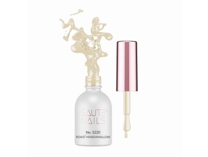 Gel lak na nehty S220 Roast Marshmallow Saute nails, 8 ml 01