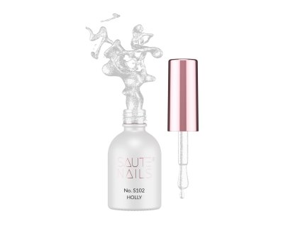 Gel lak na nehty S102 Holly Saute nails, 8 ml