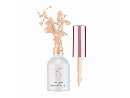 Gel lak na nehty S269 Peachy Fuzz Saute nails, 8 ml 01
