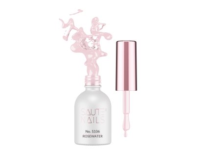Gel lak na nehty S106 Rosewater Saute nails, 8 ml