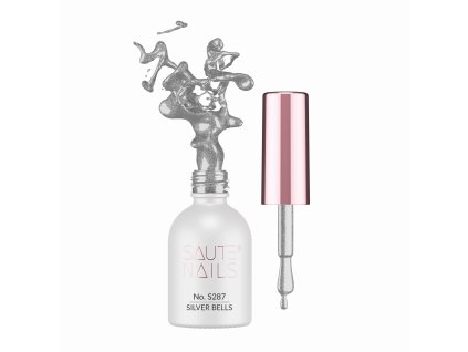 Gel lak na nehty S287 Silver Bells Saute nails, 8 ml 01