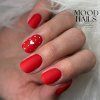 Gellak S163 Red King Saute nails