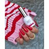 Gel lak na nehty S318 Glass Red Saute nails, 8 ml 02