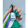 Gel lak na nehty S323 Glass Green Saute nails, 8 ml 02