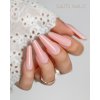 Závěrečný gel na nehty Candy Pink Top No Wipe Saute nails, 8 ml 03