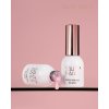 Závěrečný gel na nehty Candy Pink Top No Wipe Saute nails, 8 ml 04