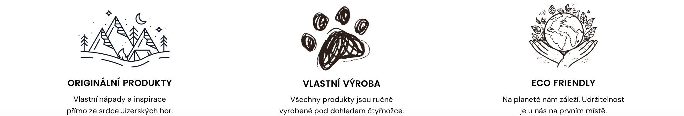 moo dog brand originální produkty ecofriendly pes vybaveni jablonec jizerske hory