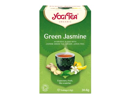 caj yogi tea green jasmine