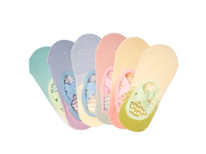 Jógové ponožky duhové - různé barvy