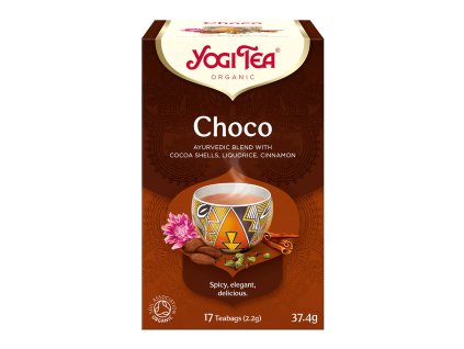 caj yogi tea choco