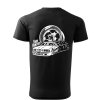 RainHunters Disk černé triko