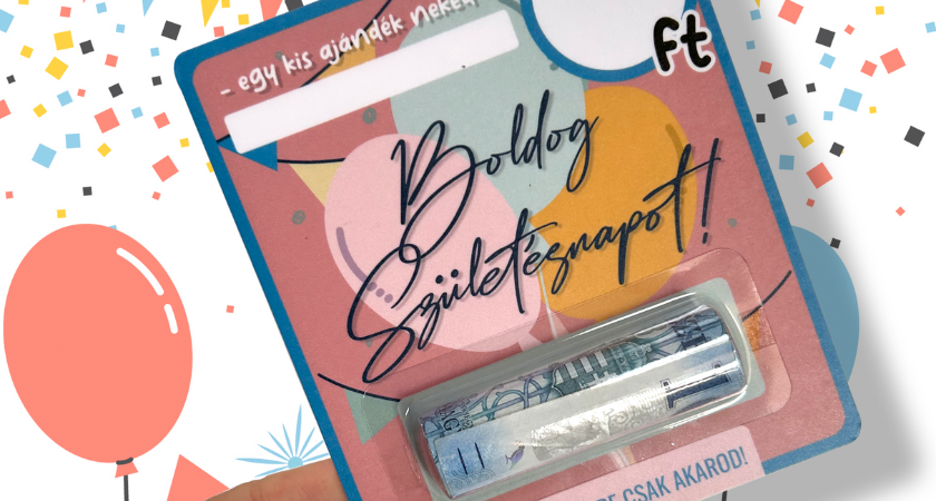 Pénzt ajándékba? Így lesz belőle kreatív és személyes meglepetés!