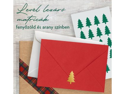 levél lezáró matrica