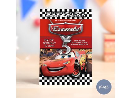 villám macqueen meghívó