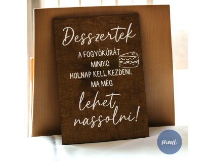 lakodalmas táblák A4 desszert