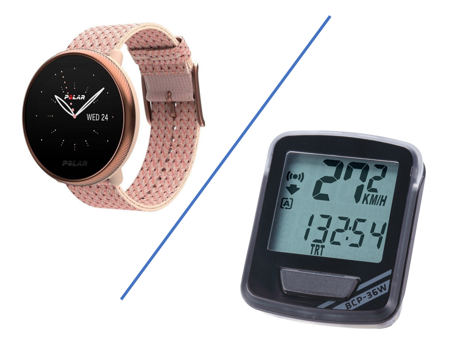 Co je na kolo lepší? Cyklopočítač vs. chytré hodinky