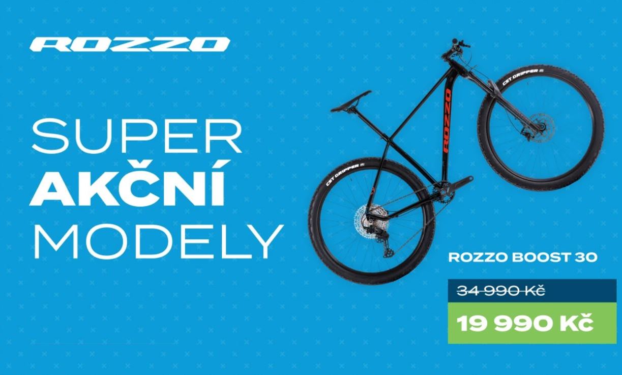 Volba srdíčkem i peněženkou! Česká kola Rozzo v předvánoční akci se slevou přes 40 %