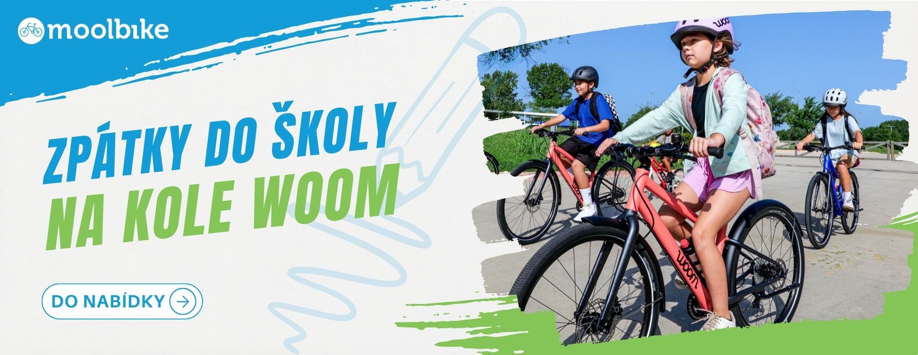 Zpátky do školy na kole Woom