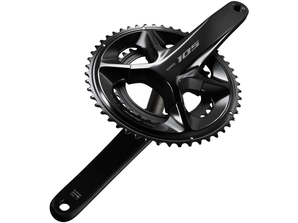 produkty 141188 8753 kliky shimano 105 fc r7100 silnicni 1725 mm 52x36 zubu cerna 2x12 original master
