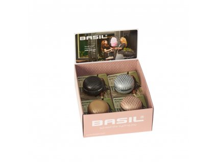 Zvonek Basil Noir Bell  Box mix 4kusy 60mm