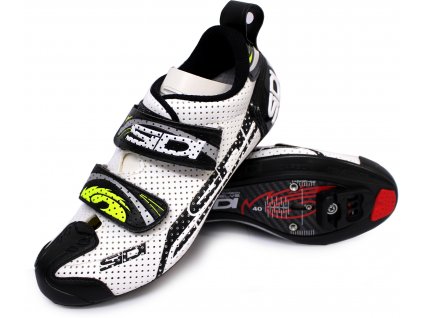 sidi t 4 air carbon comp triathlon shoes white black SID470 T4 WB PAR new