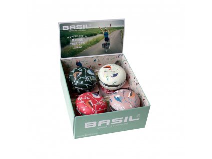 Zvonek Basil Big Bell Wanderlust  Box mix 4 kusy