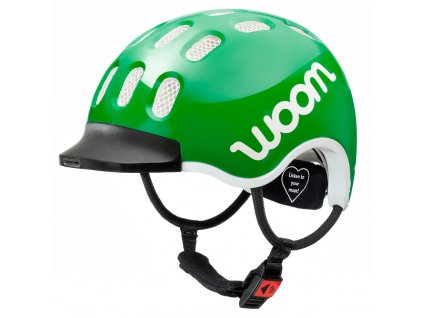 woom helmet green slant kopie