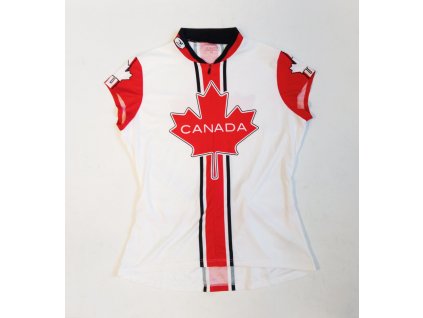 Sugoi Canada Jersey dámský dres s krátkým rukávem chilli red