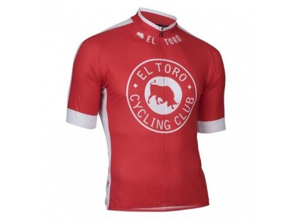 Sugoi El Toro Jersey pánský dres s krátkým rukávem Chili red