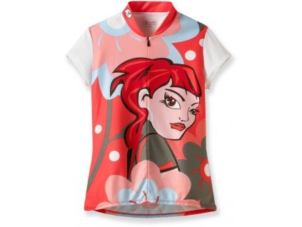 Sugoi Veronica Jersey dámský dres s krátký mrukávem coral