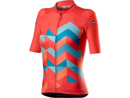 damsky cyklo dres s kratkym rukavom castelli 20076 unlimited w 1 v