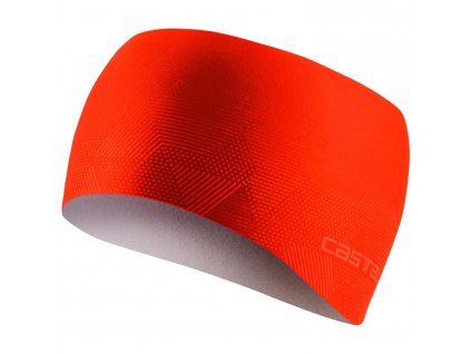 Čelenka Castelli Pro Thermal Fiery red