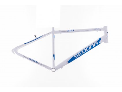 Rám Sedona 301 trek 18" bílo/modrý