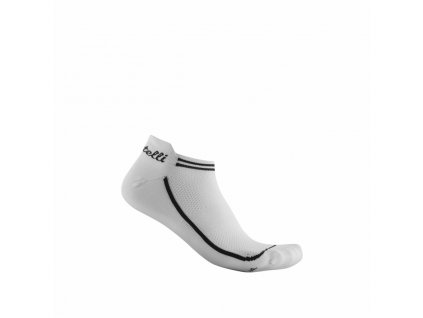 Dámské ponožky Castelli Invisibile White