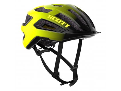 Helma SCOTT ARX PLUS, black/radium yellow RC