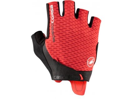 panske cyklisticke rukavice castelli 21024 rosso corsa pro 1 v