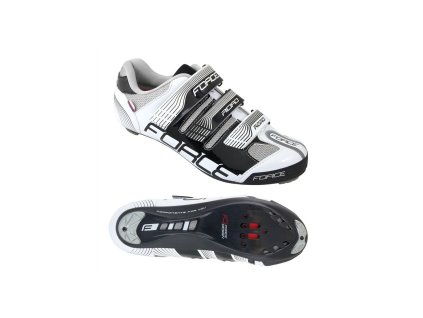pantofi force road negru alb 41